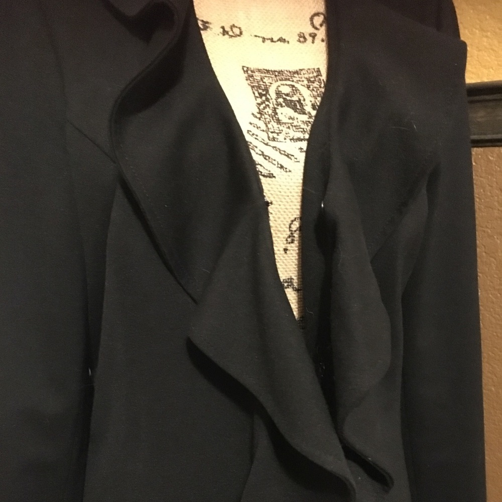 Black Inc. Large Ruffle Jacket - Picture 2 of 5